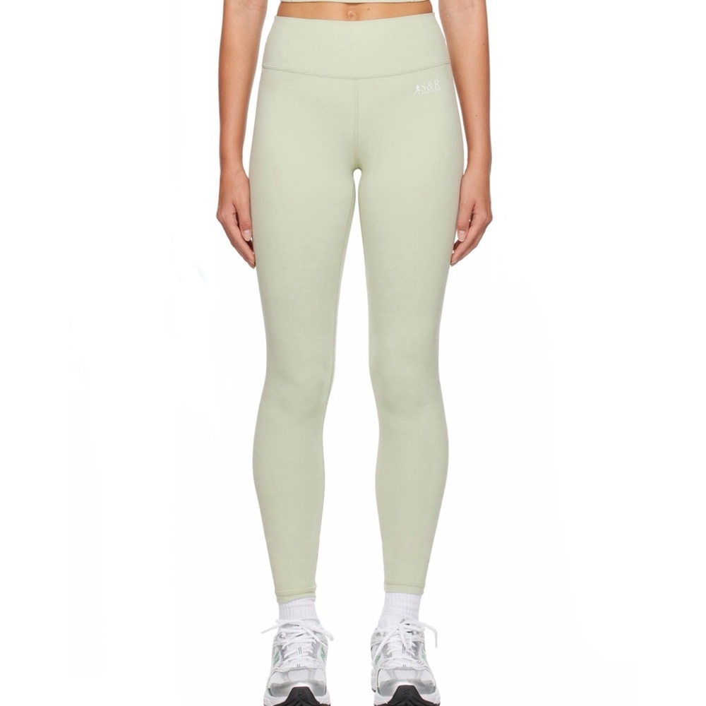 Sporty & Rich Sage Green Leggings S